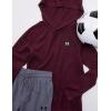 image:imageUnder Armour Boys Long Sleeve Logo Graphic TShirt Lightweight amp Breathable Relaxed FitRed Core Logo