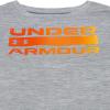 image:imageUnder Armour Boys Long Sleeve Logo Graphic TShirt Lightweight amp Breathable Relaxed FitSteel Core Twist