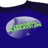 image:imageUnder Armour Boys Short Sleeve Baseball Graphic TShirt Lightweight amp Breathable Relaxed FitRoyal Raglan Tech