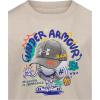 image:imageUnder Armour Boys Short Sleeve Baseball Graphic TShirt Lightweight amp Breathable Relaxed FitSandstorm Mister