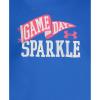 image:imageUnder Armour Girls 2piece Short Sleeve Tee and Leggings Set Soft amp ComfortableAtlantis Blue