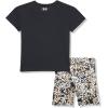 image:imageUnder Armour Girls 2piece Short Sleeve Tee and Shorts Set Lightweight and ComfortableBlack Bike