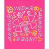 image:imageUnder Armour Girls 2piece Short Sleeve Tee and Shorts Set Lightweight and ComfortablePink Rave Printed