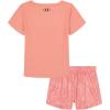 image:imageUnder Armour Girls 2piece Short Sleeve Tee and Shorts Set Lightweight and ComfortablePosh Pink Mesh