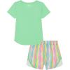 image:imageUnder Armour Girls 2piece Short Sleeve Tee and Shorts Set Lightweight and ComfortablePrint Matrix