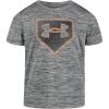 image:imageUnder Armour Boys Short Sleeve Baseball Graphic TShirt Lightweight amp Breathable Relaxed FitGray Plate Eli