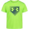 image:imageUnder Armour Boys Short Sleeve Baseball Graphic TShirt Lightweight amp Breathable Relaxed FitLime Plate Eli