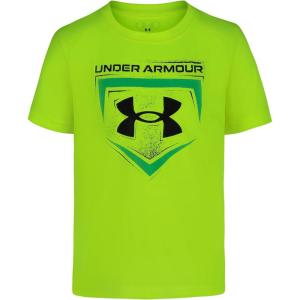 image:imageUnder Armour Boys Short Sleeve Baseball Graphic TShirt Lightweight amp Breathable Relaxed FitHi Yellow Rough