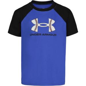 image:imageUnder Armour Boys Short Sleeve Baseball Graphic TShirt Lightweight amp Breathable Relaxed FitRoyal Team Raglan