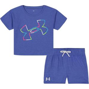 image:imageUnder Armour Girls 2piece Short Sleeve Tee and Shorts Set Lightweight and ComfortableBaja Jersey