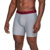 image:imageUnder Armour Tech 6 Boxerjock 2PackMod Gray Light Heather 011Jet Gray Light Heather