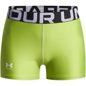image:imageUnder Armour Kids HeatGear Shorty Big Kid326 Green Vibe   White