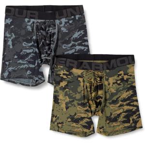image:imageUnder Armour Tech 6 Boxerjock 2PackMarine Od Green 390Black