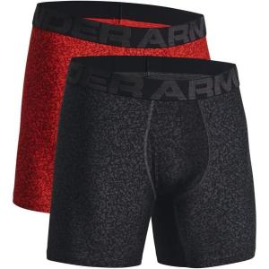 image:imageUnder Armour Tech 6 Boxerjock 2PackRadiant Red 839Black