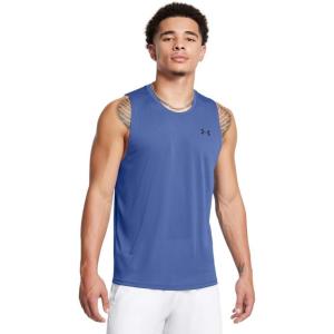 image:imageUnder Armour Tech Tank Top432 Tech Blue   Black