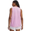 image:imageUnder Armour Tech Tank Solid669 Pink Dawn   White