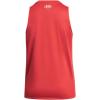 image:imageUnder Armour Tech Tank Solid814 Red Solstice   White