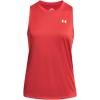 image:imageUnder Armour Tech Tank Solid814 Red Solstice   White