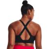 image:imageUnder Armour Womens Continuum High Impact Sports Bra001 Black   Metallic Silver