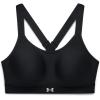 image:imageUnder Armour Womens Continuum High Impact Sports Bra001 Black   Metallic Silver