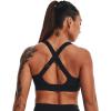 image:imageUnder Armour Womens Continuum High Impact Sports Bra001 Black   Metallic Silver