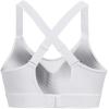 image:imageUnder Armour Womens Continuum High Impact Sports Bra100 White   Metallic Silver