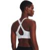 image:imageUnder Armour Womens Continuum High Impact Sports Bra100 White   Metallic Silver
