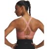 image:imageUnder Armour Womens Continuum High Impact Sports Bra698 Canyon Pink   Metallic Silver