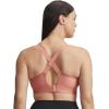 image:imageUnder Armour Womens Continuum High Impact Sports Bra698 Canyon Pink   Metallic Silver