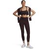 image:imageUnder Armour Womens Movement Ankle Leggings227 Brown Obsidian   Metallic Silver