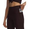 image:imageUnder Armour Womens Movement Ankle Leggings227 Brown Obsidian   Metallic Silver