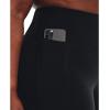 image:imageUnder Armour Womens Movement Bike Shorts001 Black   Metallic Silver