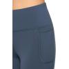 image:imageUnder Armour Womens Movement Bike Shorts045 Downpour Gray   Metallic Silver