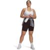 image:imageUnder Armour Womens Movement Bike Shorts227 Brown Obsidian   Metallic Silver