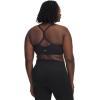 image:imageUnder Armour Womens Movement Bralette001 Black   Metallic Silver