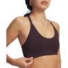 image:imageUnder Armour Womens Movement Bralette227 Brown Obsidian   Metallic Silver