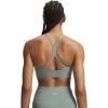 image:imageUnder Armour Womens Movement Bralette348 Silica Green   Metallic Silver