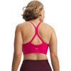 image:imageUnder Armour Womens Movement Bralette681 Shaded Fuchsia   Metallic Silver
