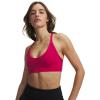 image:imageUnder Armour Womens Movement Bralette681 Shaded Fuchsia   Metallic Silver