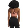 image:imageUnder Armour Womens Movement Bralette696 Canyon Pink   Metallic Silver