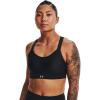 image:imageUnder Armour Womens Continuum High Impact Sports Bra001 Black   Metallic Silver