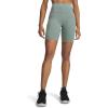 image:imageUnder Armour Womens Movement Bike Shorts348 Silica Green   Metallic Silver