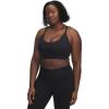 image:imageUnder Armour Womens Movement Bralette001 Black   Metallic Silver