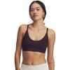 image:imageUnder Armour Womens Movement Bralette227 Brown Obsidian   Metallic Silver