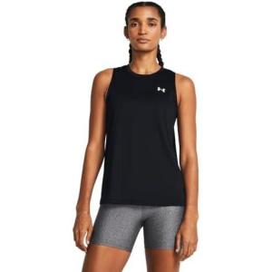 image:imageUnder Armour Tech Tank Solid100 White   Blackplus