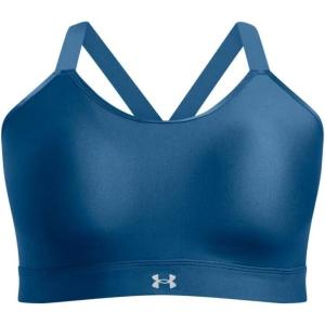 image:imageUnder Armour Womens Continuum High Impact Sports Bra426 Varsity Blue   Metallic Silver