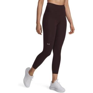 image:imageUnder Armour Womens Movement Ankle Leggings227 Brown Obsidian   Metallic Silver