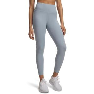 image:imageUnder Armour Womens Movement Ankle Leggings465 Harbor Blue   Metallic Silver
