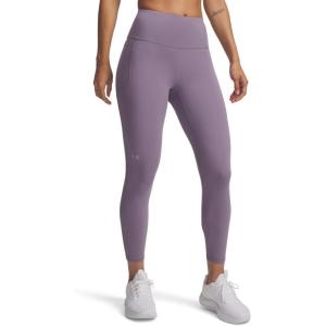 image:imageUnder Armour Womens Movement Ankle Leggings550 Violet Gray   Metallic Silver