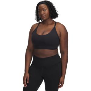 image:imageUnder Armour Womens Movement Bralette001 Black   Metallic Silver